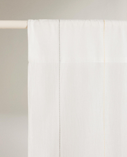 Штора Zara Home, 135х270 см, хлопок, 8657/032