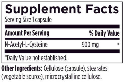 N-Acetyl-L-Cysteine 900 мг 120 капсул Designs for Health