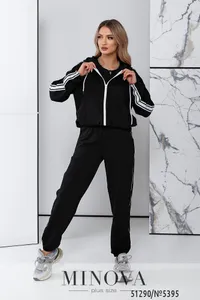 Костюм 5395-черный Minova