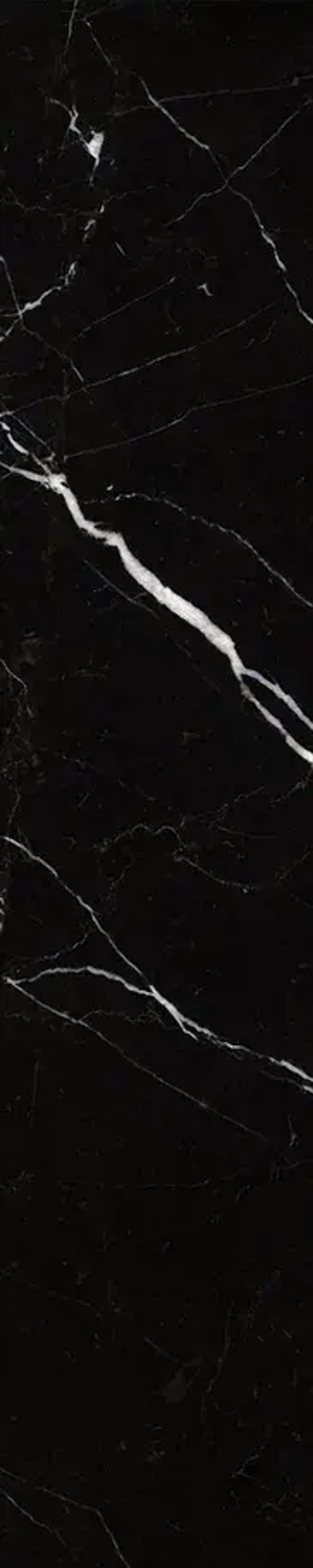LVT плитка Invictus Maximus Herringbone Pure Black Marble Noir
