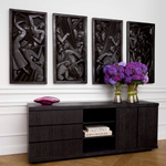 Настенный декор Wall Object Senza Tempo set of 4 арт.116469