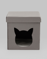 Пуф складной с ящиком Store Pet антрацитовый