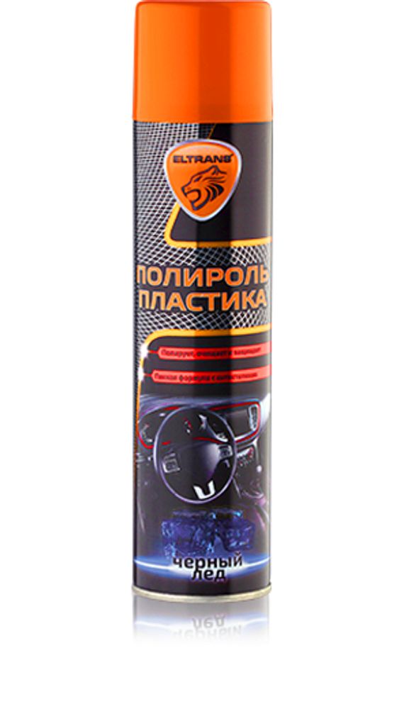 Полироль пластика 400 мл Черный лед (аэрозоль) (ЭЛТРАНС)