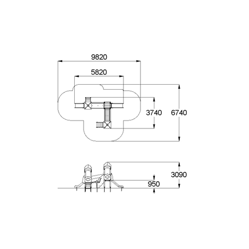 Детский игровой комплекс «Восточная сказка»