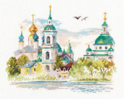 "Ростов Великий.Спасо-Яковлевский монастырь."-3-23 вышивка