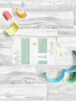 Набор платочков-слюнявчиков Mjölk Эвкалипт