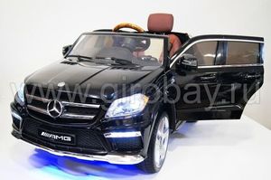 Детский электромобиль River Toys Mercedes-Benz GL63 A999AA черный