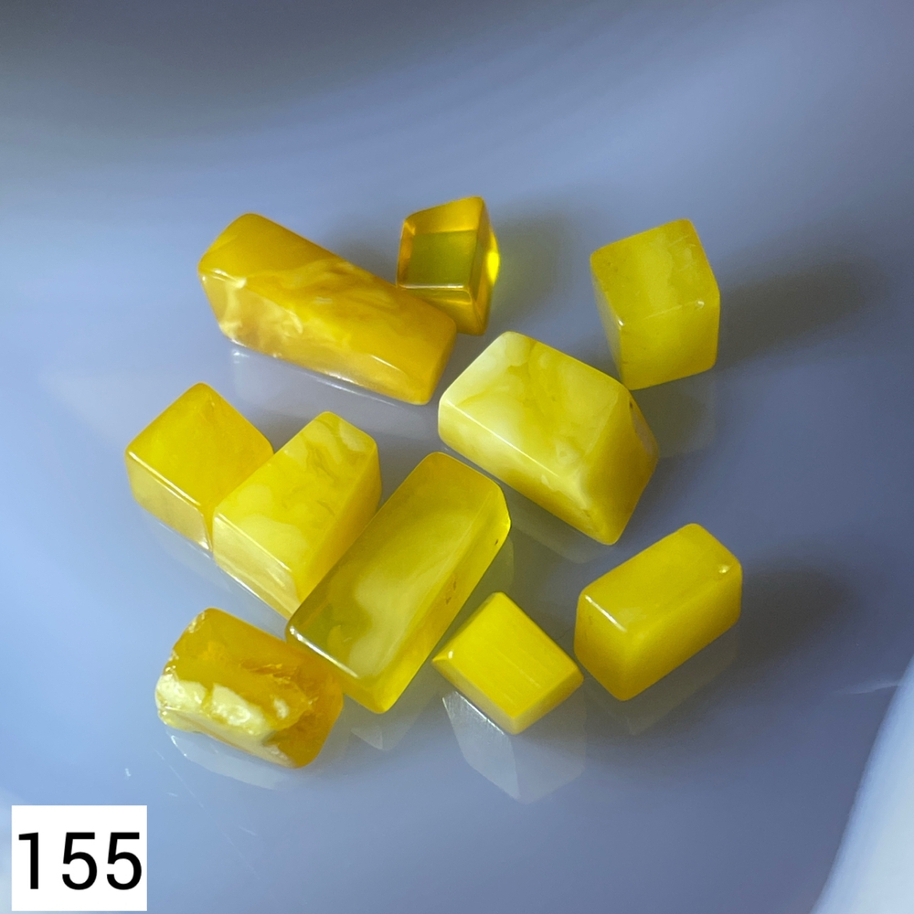 62895 Янтарь галтовка набор 5-12мм №155--87