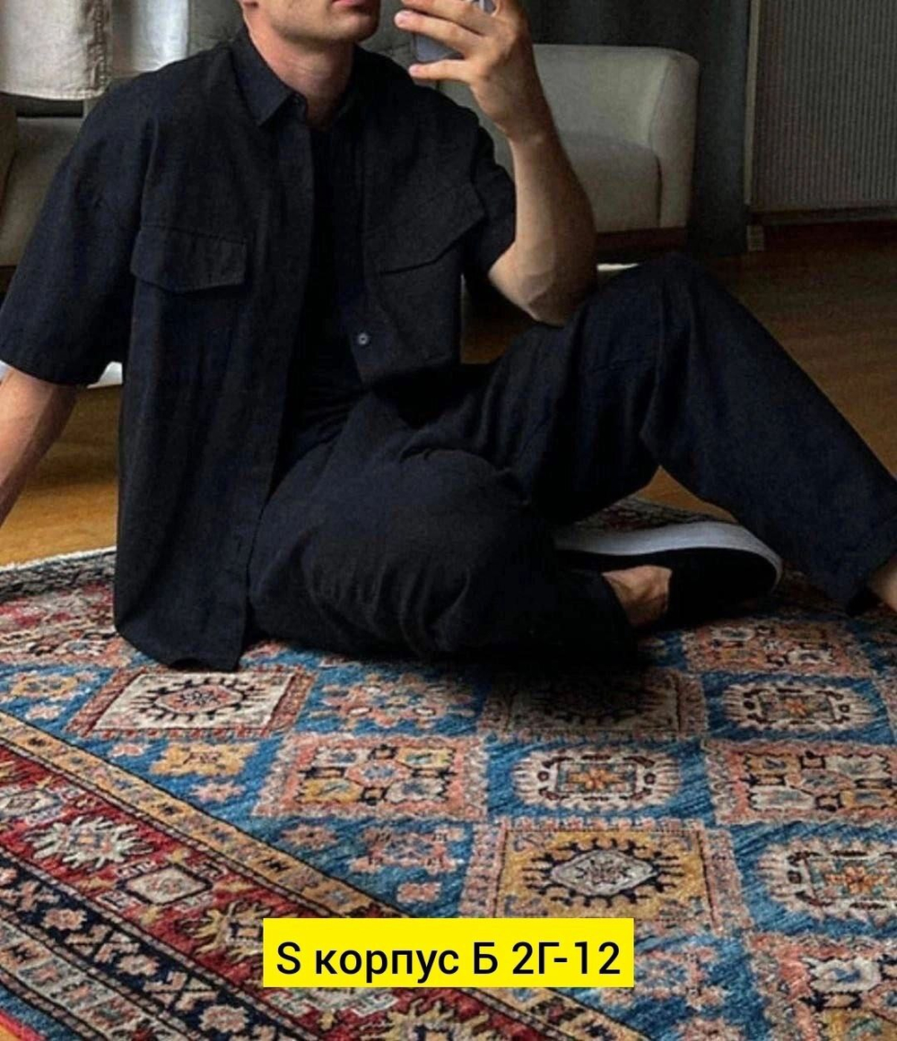 Костюм мужской, лен