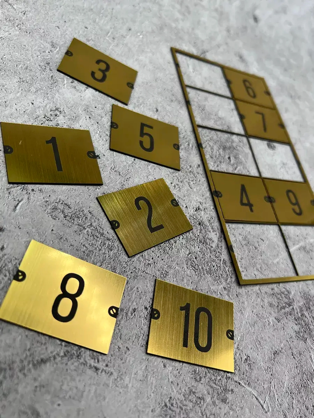 Нумерация для шкафчиков