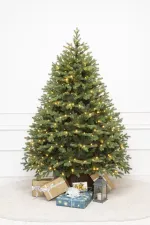 Елка с гирляндой «Графская» (Литая+пвх) от 1,5 м до 2,4 м