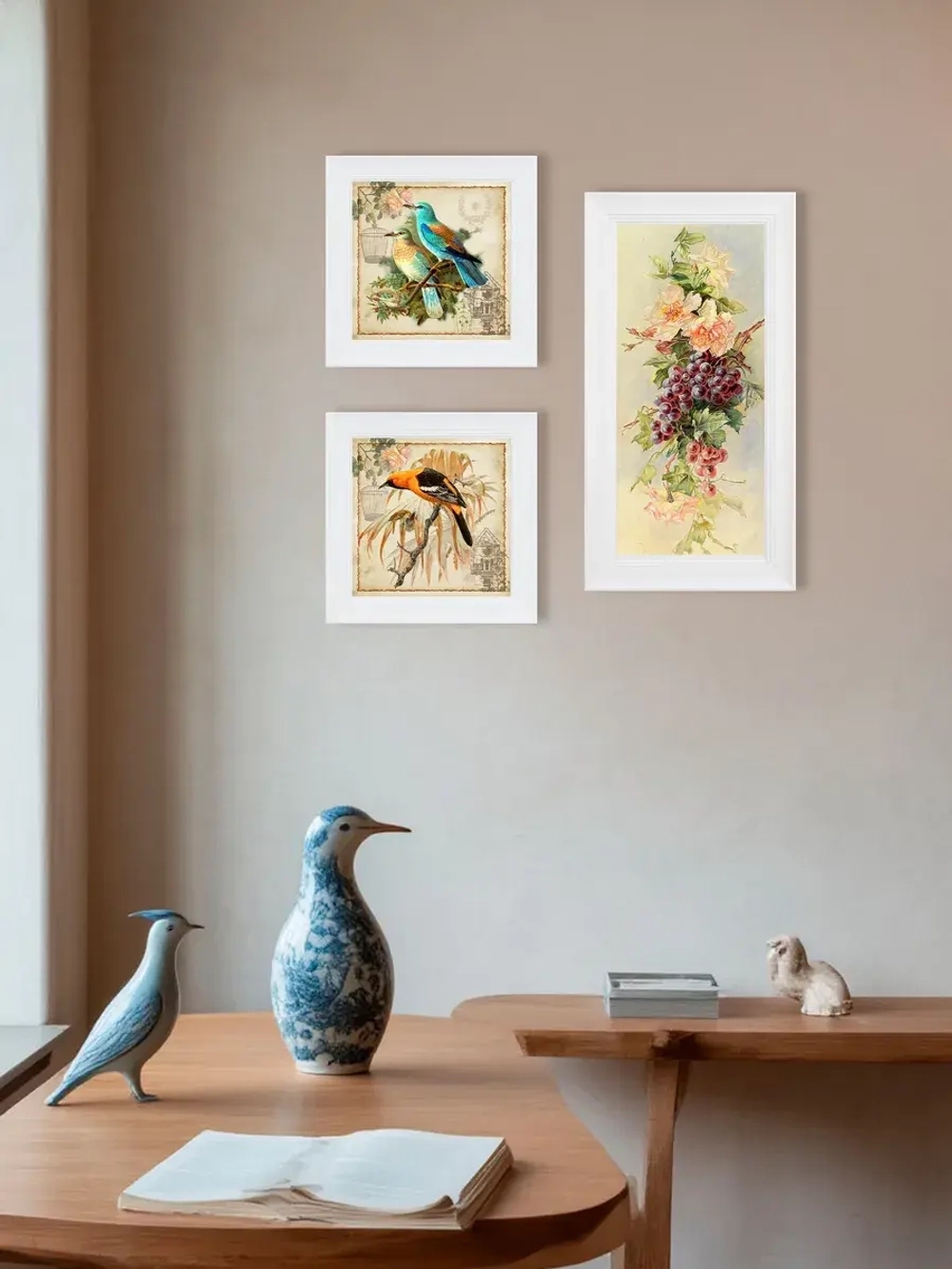 Картина на стену интерьерная на холсте в раме 21*40 см