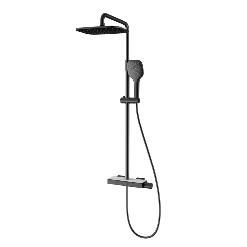 Душевая стойка Black&White Universe UK5010B 2 режима, матовый черный