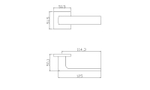 Ручка ADDENBAU GRANE S-560 WHITE