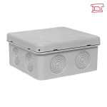 Коробка распределительная KMP-030-035 с крышкой (85x85x40) для прямого монтажа без мембр. вводов серая IP54 EKF (100.00 шт.)