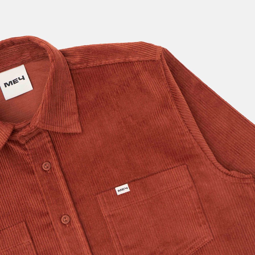 Рубашка Меч FW23 Velvet Brick Кирпичная