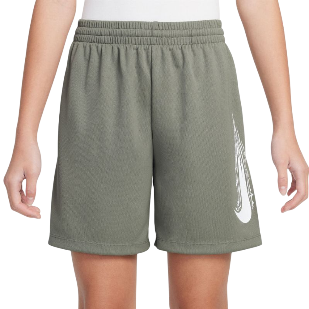 Детские теннисные шорты Nike Boys Dri-FIT Multi - light army/white