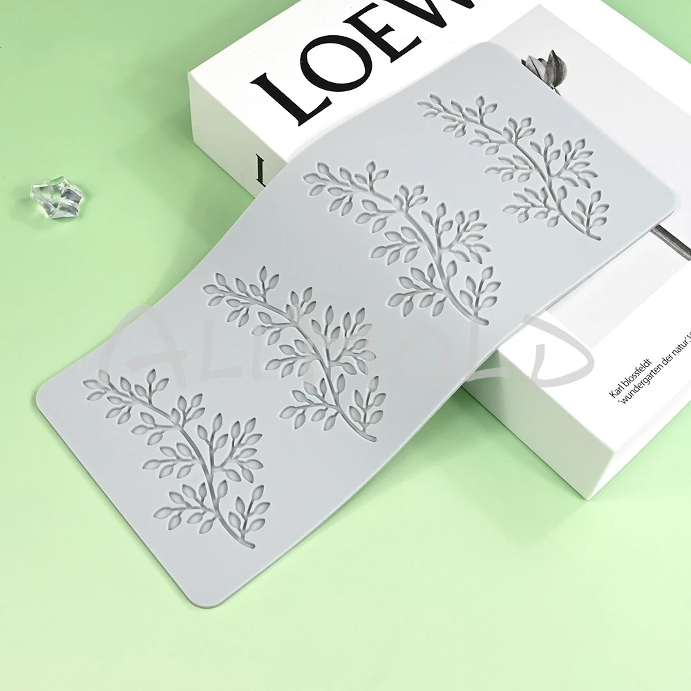 Силиконовый коврик для декора "Веточка" LFM-406