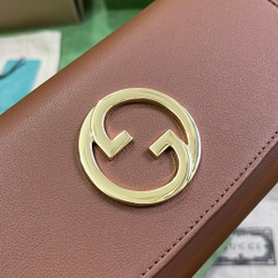 Gucci Blondie Continental Chain Wallet
