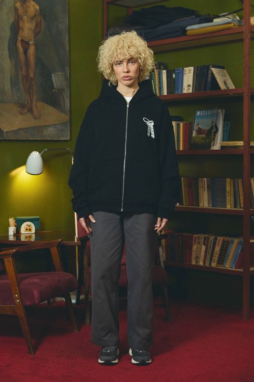 Худи Оверсайз Master-key черное