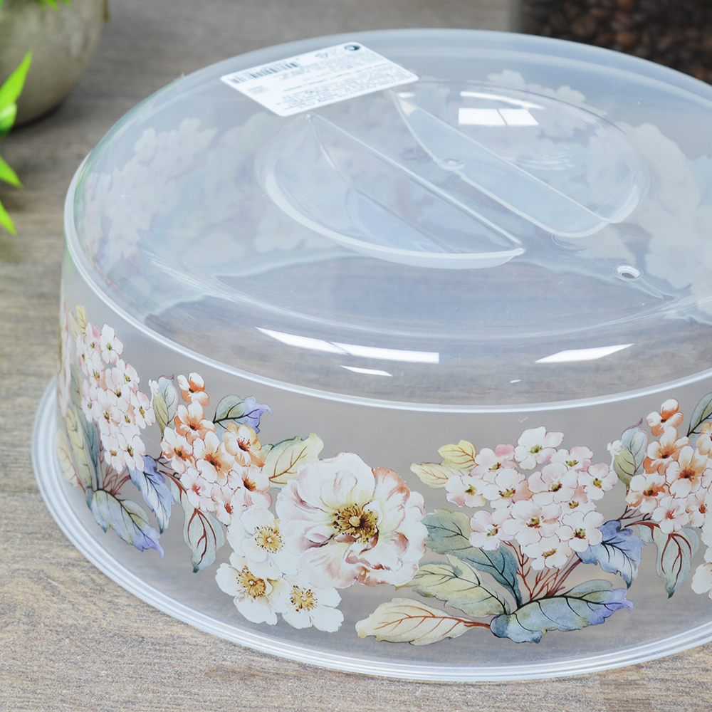 Крышка для СВЧ 25см "Bergamo" с декором