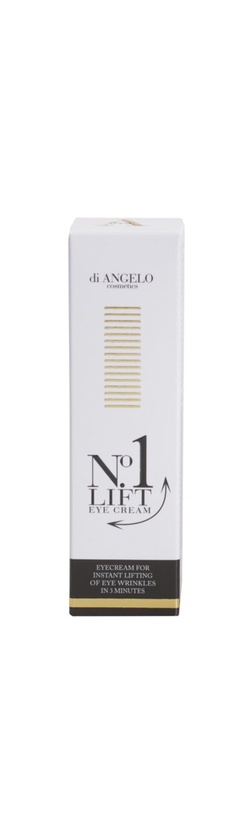 Di Angelo Cosmetics No1 Lift - крем для глаз Для мгновенного разглаживания морщин. /   15  ml  / GTIN 8017692552757