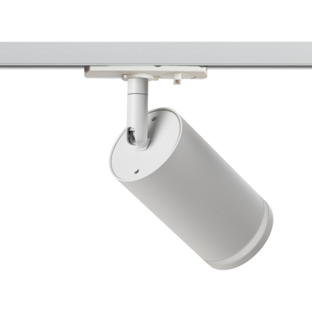Трековый светильник однофазный ЭРА TR52 - GU10 WH под лампу GU10 матовый белый
