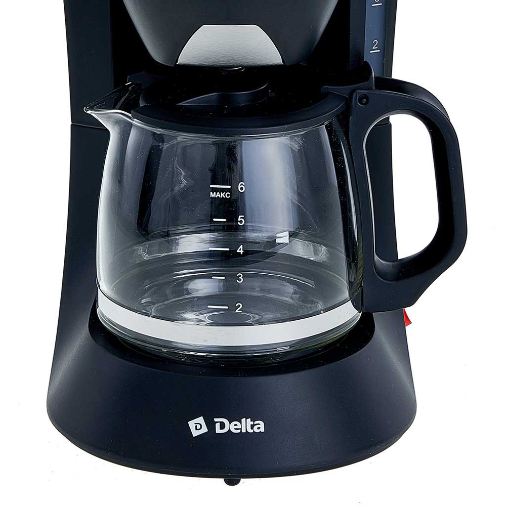 Кофеварка DELTA DL-8153 чёрная