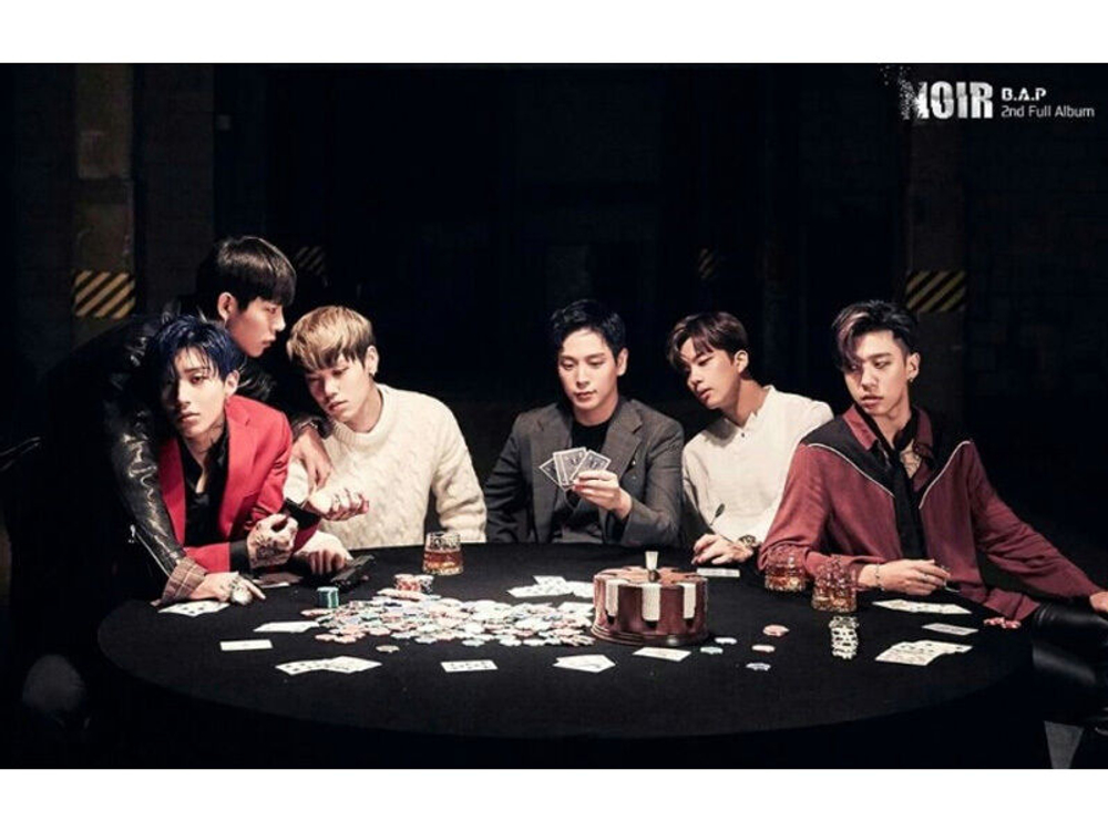 Альбом B.A.P - NOIR 2nd Album Limited Edition MOON JONG UP Version
