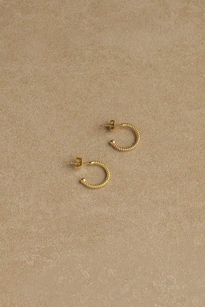 Серьги тонкий канат с шариком / Bohemian Lovers