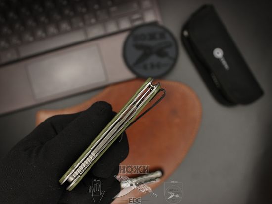 Складной нож Civivi Elementum C907E c клинком из стали D2, рукоять G10