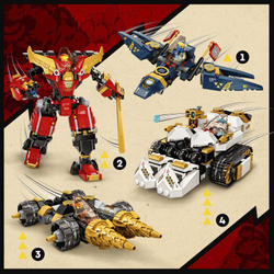 Конструктор LEGO Ninjago - Многофункциональный ультрамеханический ниндзя 71765