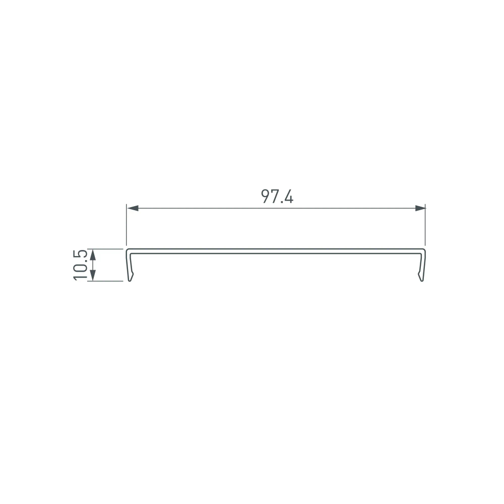 Экран SL-W97-2000 OPAL (Arlight, Пластик) 035648
