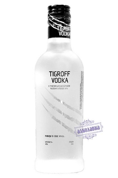 Тигрофф. Водка особая с пчелиным молочком. 0,5 Л