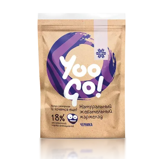 Жевательный мармелад с черникой Yoo Gо