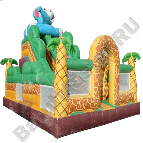 Коммерческий надувной батут "Африканское безумие"