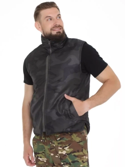 Утепленный Мужской зимний жилет камуфляжный BATKOVSKI ZZIMACHERMULTICAM