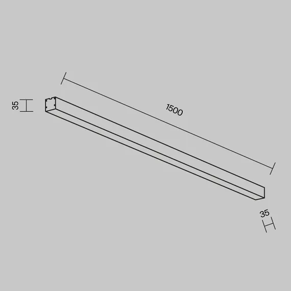 Линейный светильник Technical LL311005