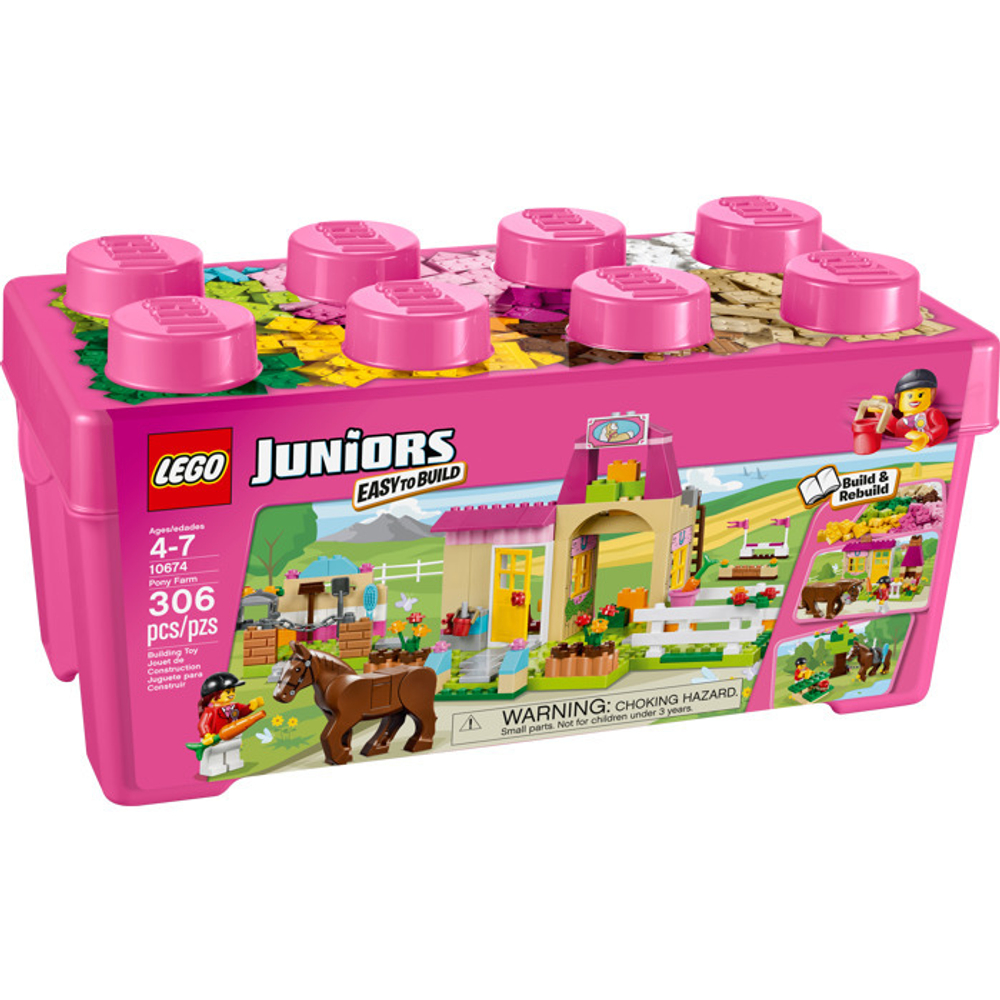 LEGO Juniors: Пони на ферме 10674 — Pony Farm — Лего Джуниорс Подростки