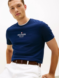Футболка Tommy Hilfiger Hilfiger Logo Light Navy
