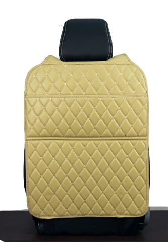 Накидка на спинку сиденья / органайзер (из экокожи) ЛЮКС