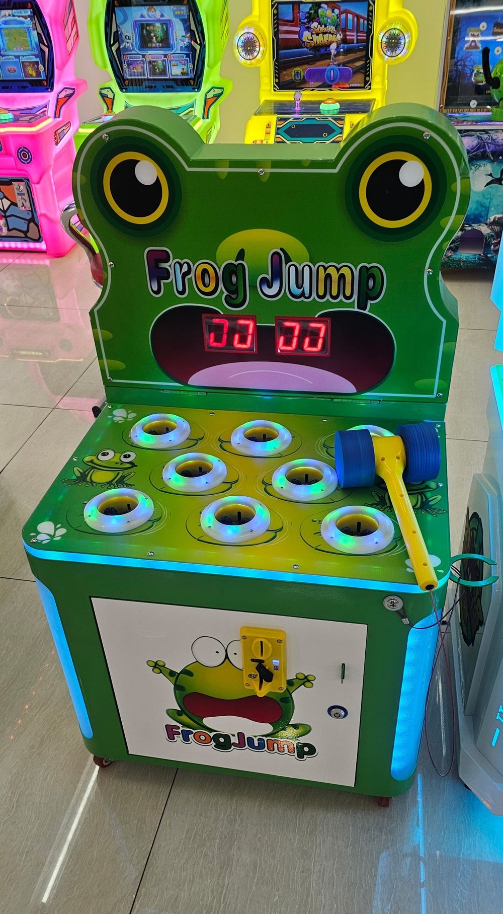 Игровой автомат колотушка «Лягушка»