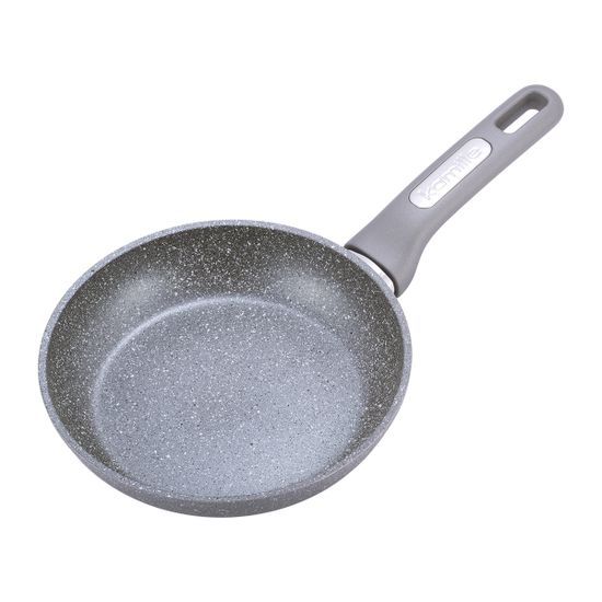 Сковорода 20 см. из литого алюминия Kamille KM 4285GR с мраморным покрытием
