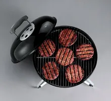 Портативный угольный гриль Weber Smokey Joe Premium, 37 см, чёрный