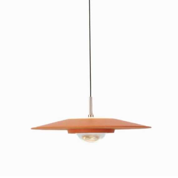Подвесной светильник Naos Ø22 см, оранжевый