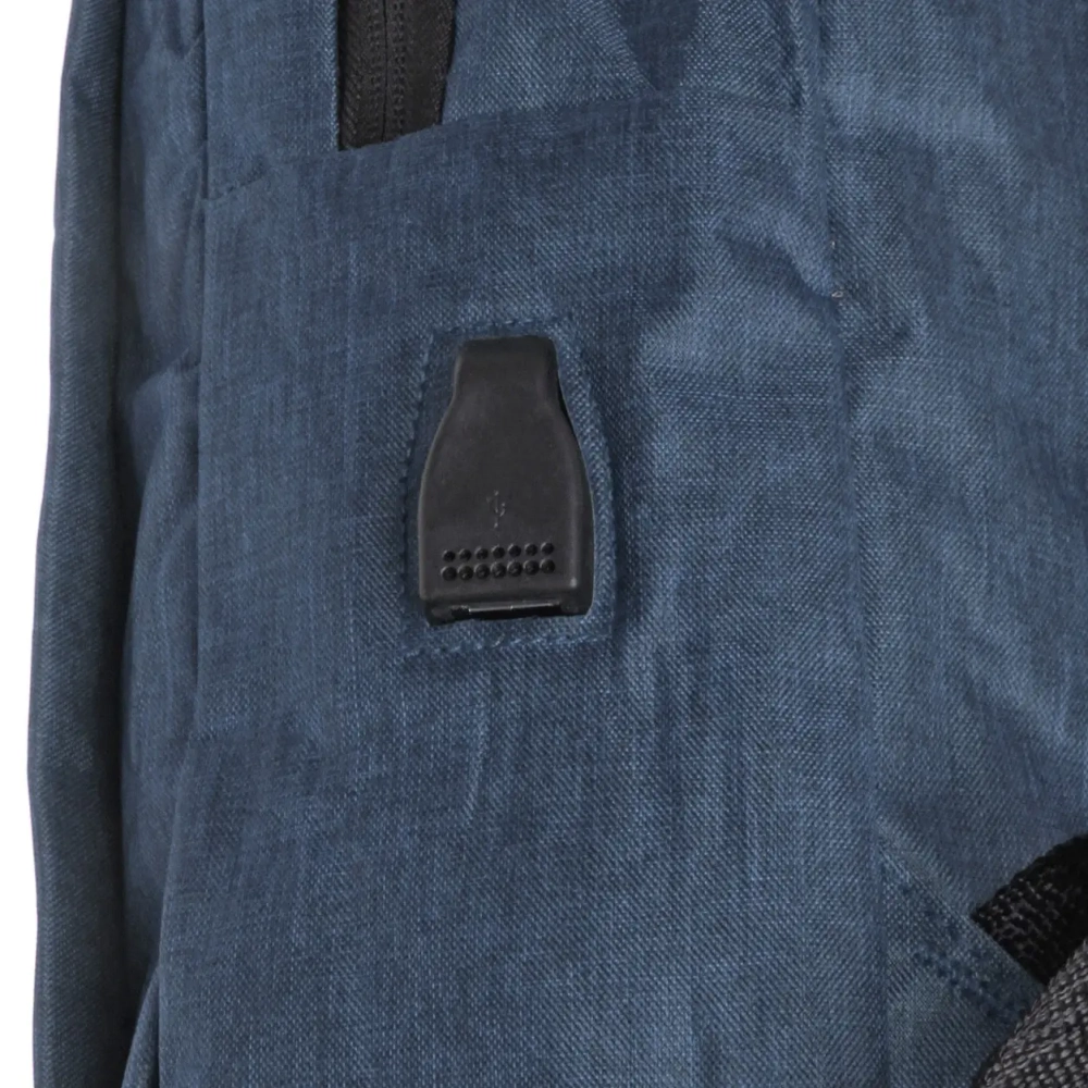 Рюкзак многофункциональный «BAST FRANKO «, с отделением для ноутбука с USB зарядкой, цвет синий, 39*29*10см