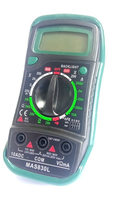 Мультиметр цифровой профессиональный MAS-830L