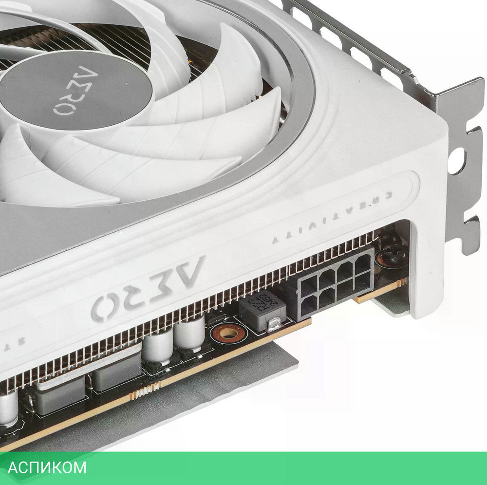 Видеокарта GigaByte GeForce RTX 5060 Aero OC 8G GDDR7 (GV-N5060AERO OC-8GD)