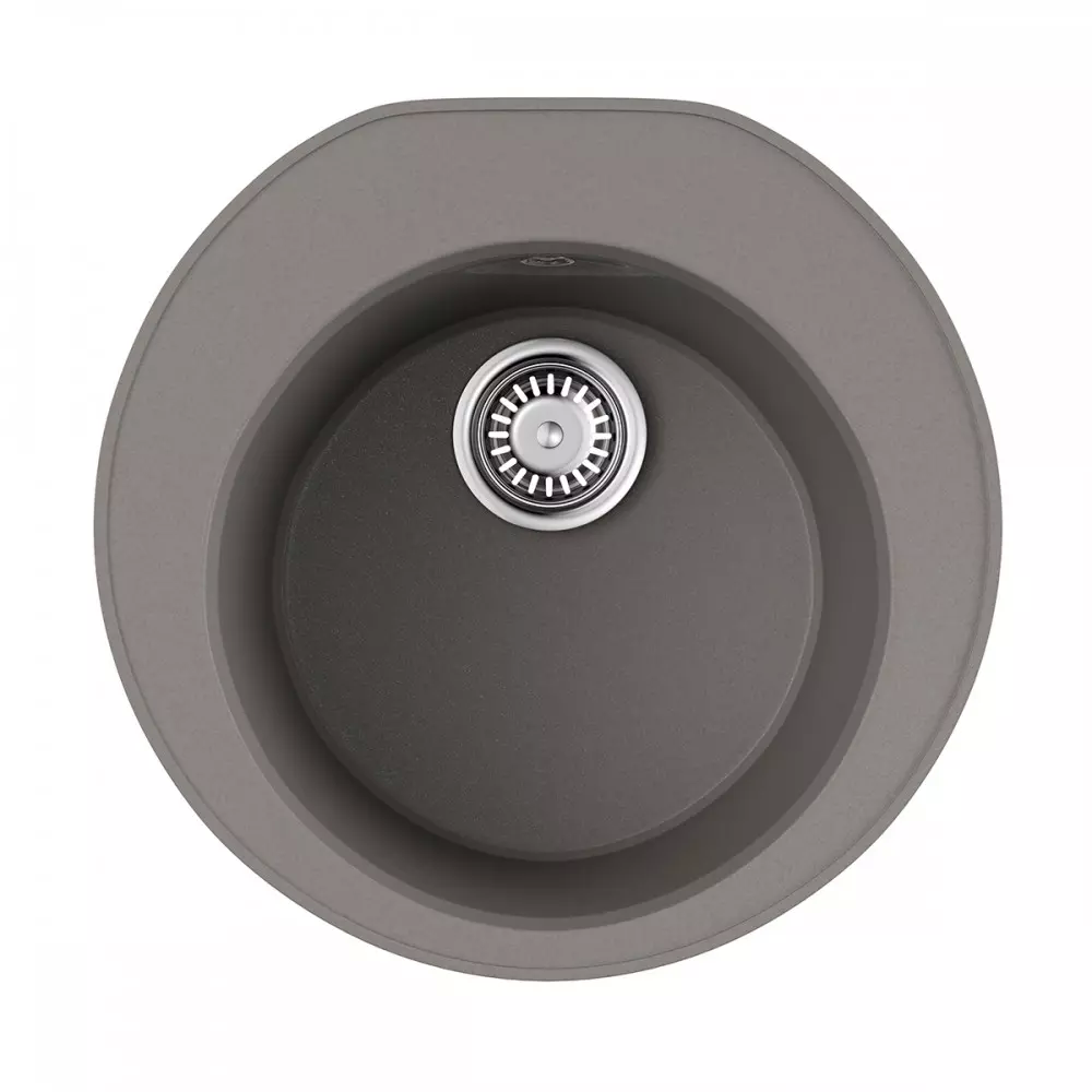 Omoikiri Miya 50-R-GR Tetogranit/leningrad grey