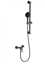 Смеситель для душа с гарнитуром WONZON & WOGHAND, Темный графит (WW-4570-BGG)